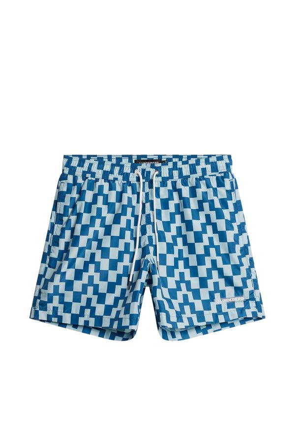J.lindeberg Banks Bridge Stack Swim Trunks Bridge Stack Blue M
