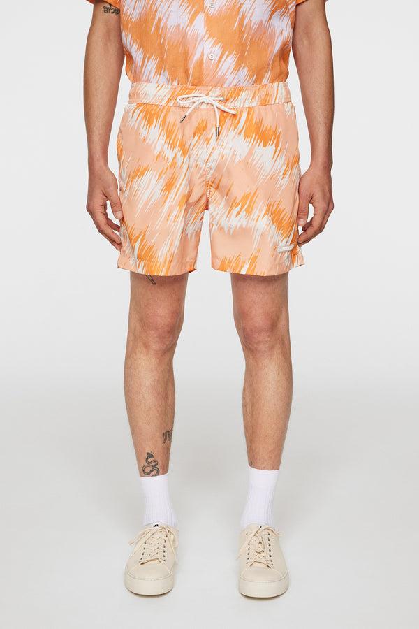 j.lindeberg Banks Thunderstorm Swim Trunks Thunderstorm Orange M