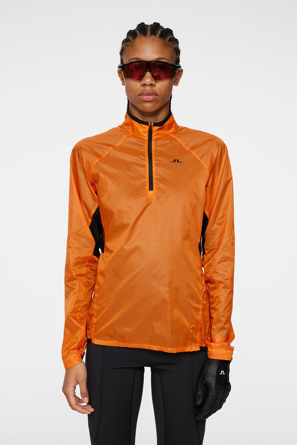 j.lindeberg Brooke Pro Pack Anorak Persimmon Orange