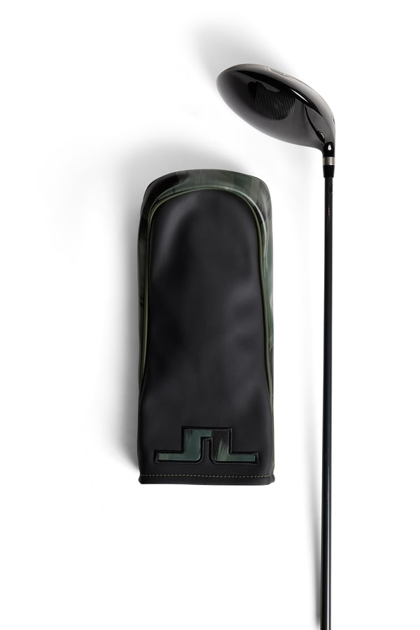 J.lindeberg Driver Print Club Headcover Warp Forest L