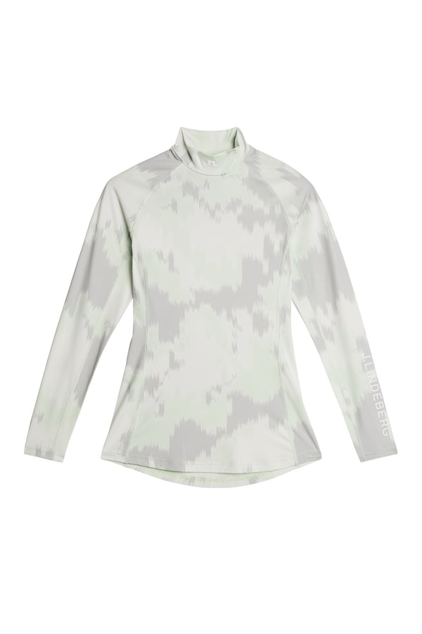 J.lindeberg Ella Print Compression Top Warp Ambrosia L