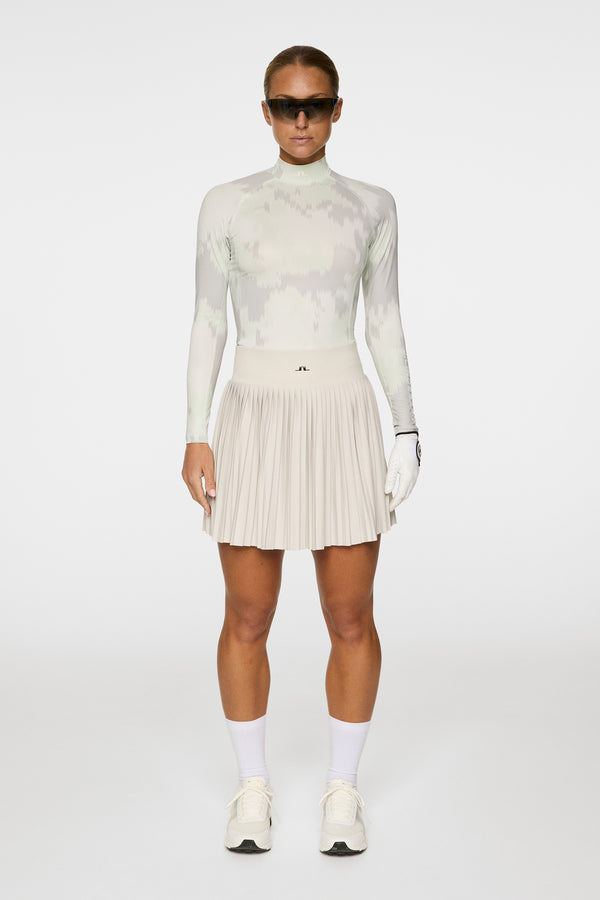 J.lindeberg Ella Print Compression Top Warp Ambrosia L