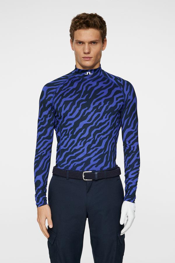 j.lindeberg Ello Compression Print Tour Tiger Clematis M