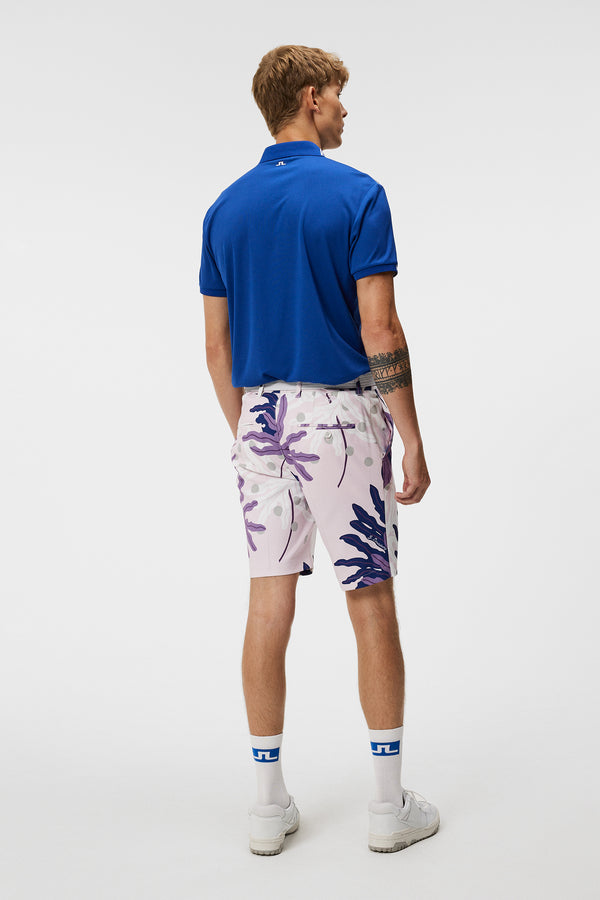 J.lindeberg Eloy Print Shorts Paradise Monstera Pink