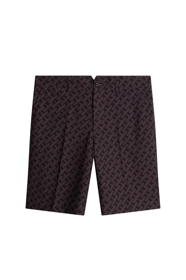J.lindeberg Eloy Print Shorts Tour Geo Tonal Black M