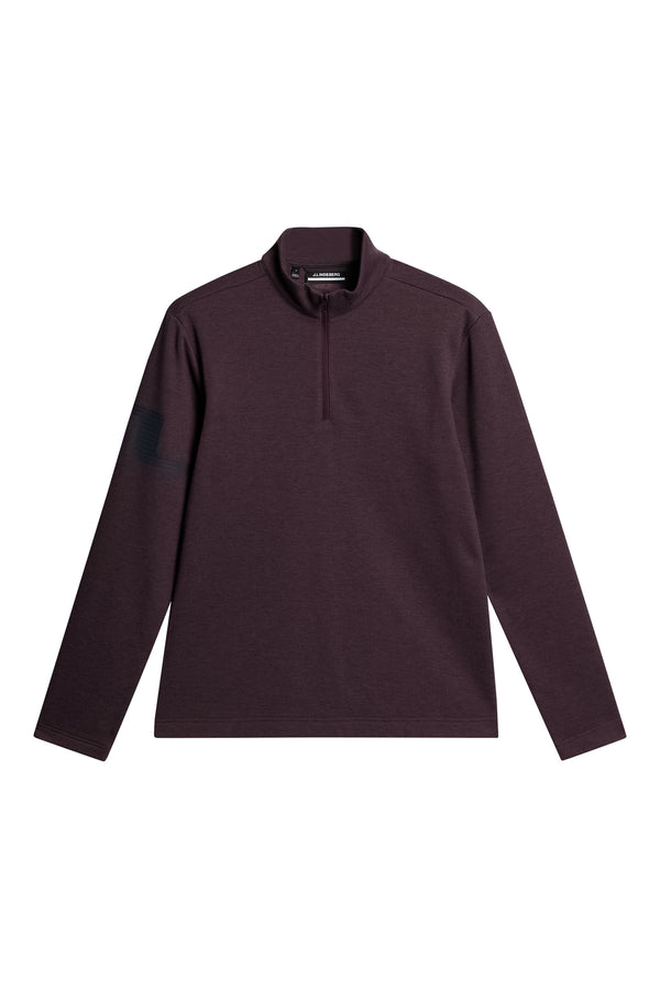 J.lindeberg Heath Strike Mid Layer Huckleberry Melange