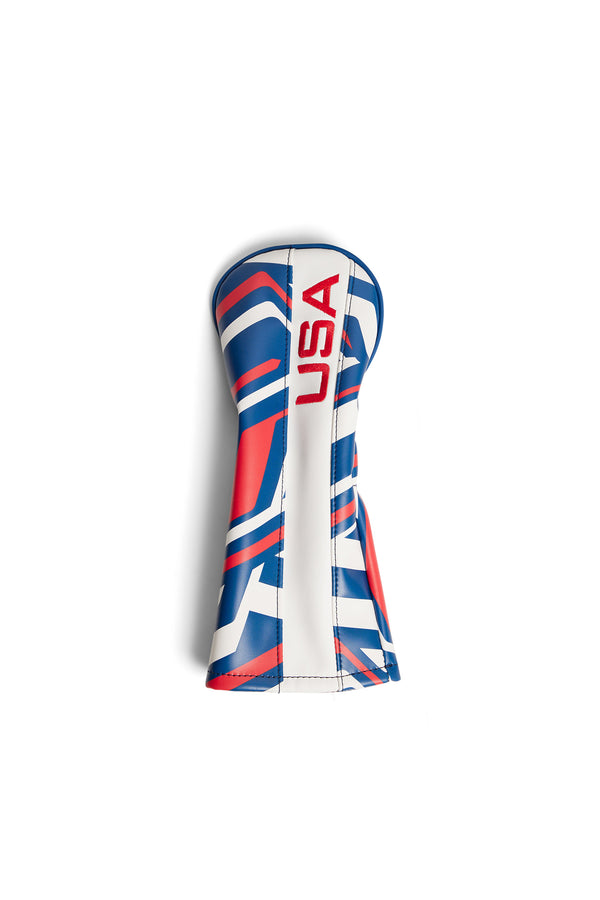 j.lindeberg 2 Panel wood cover US Golf Red