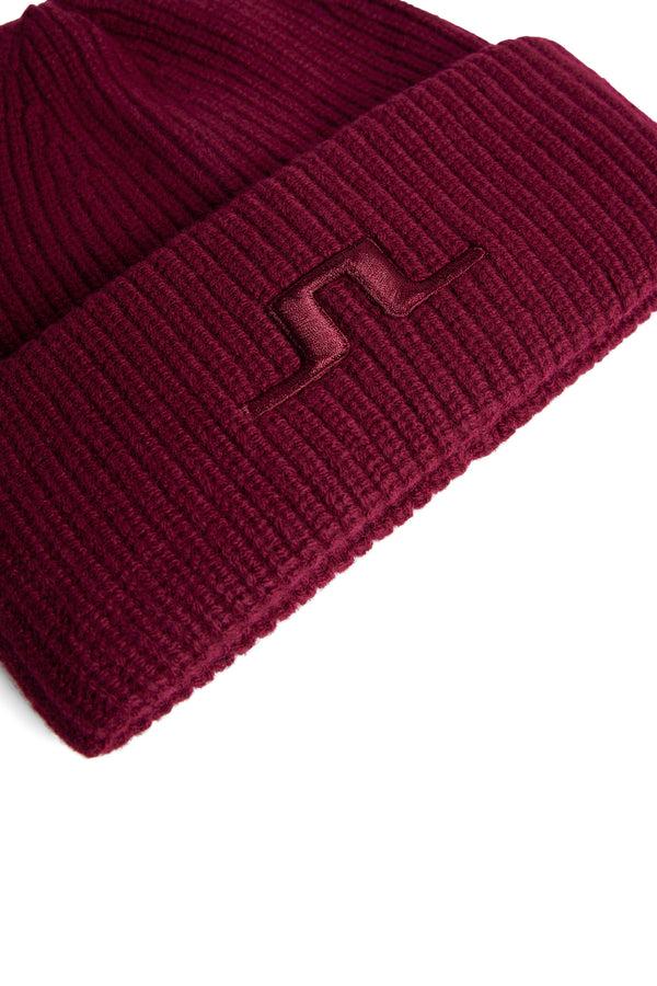 J.lindeberg Abby Beanie Cabernet