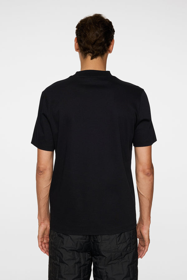 J.lindeberg Ace Mock Neck T Shirt Black