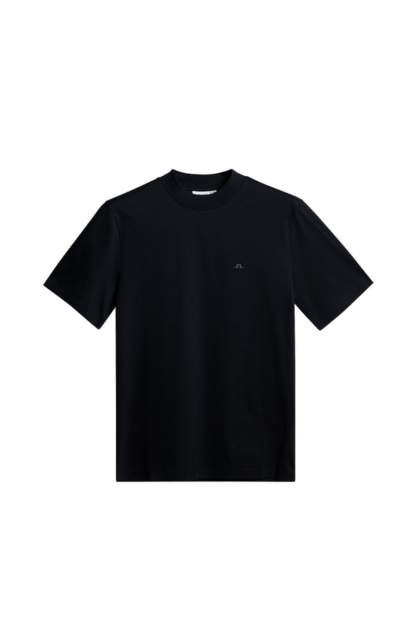 J.lindeberg Ace Mock Neck T Shirt Black