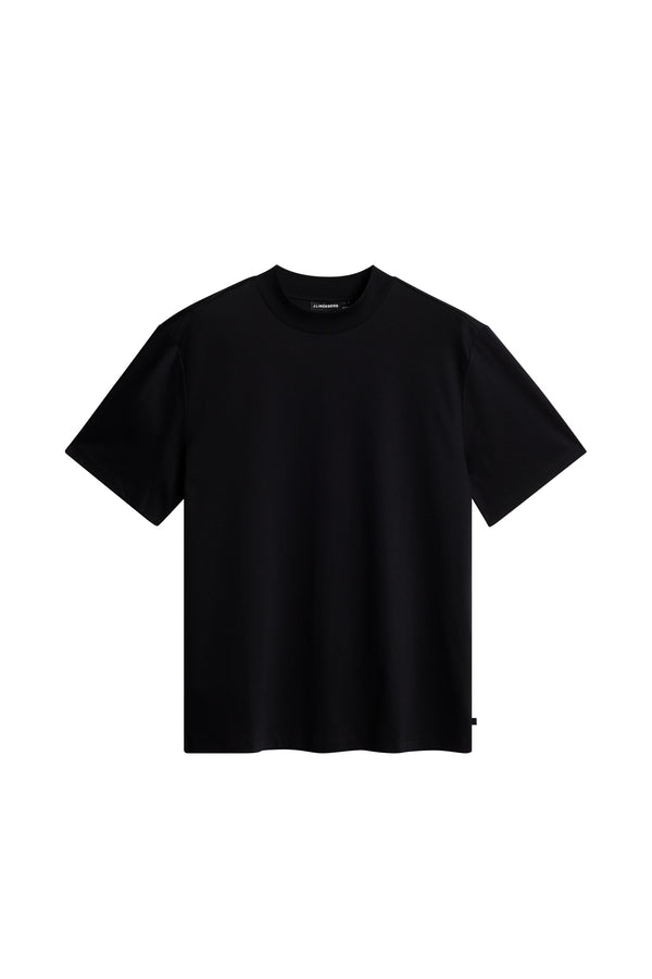 J.lindeberg Ace Mock Neck T Shirt Black