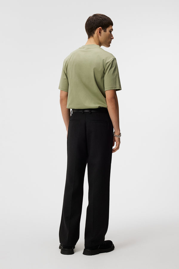 J.lindeberg Ace Mock Neck T Shirt Oil Green