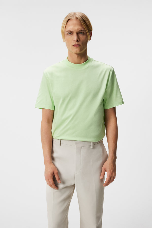 j.lindeberg Ace Mock Neck T shirt Paradise Green