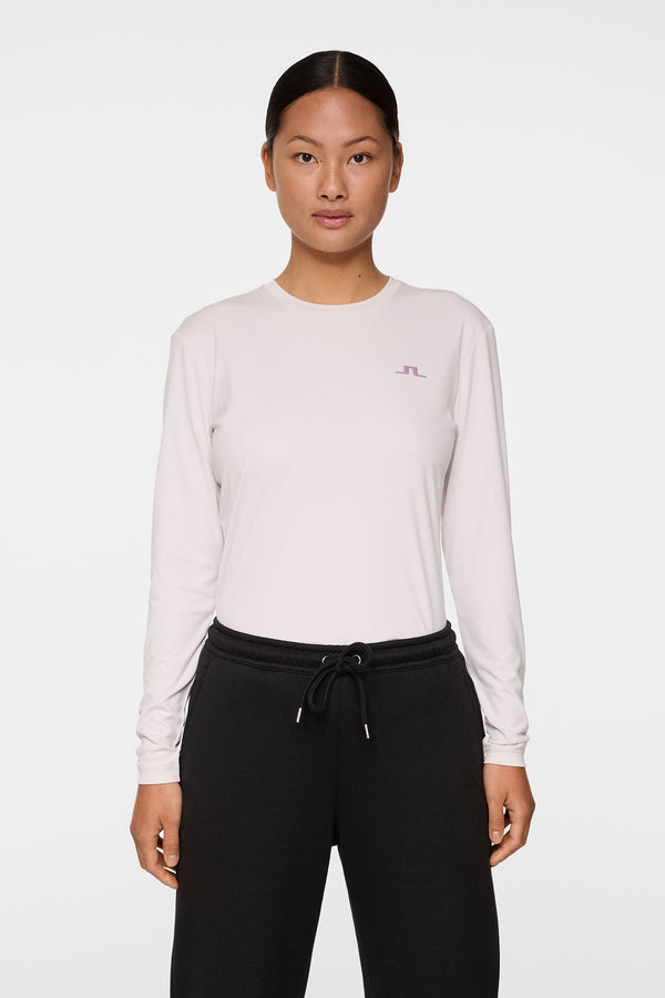 j.lindeberg Ada LS T shirt Grey Lilac