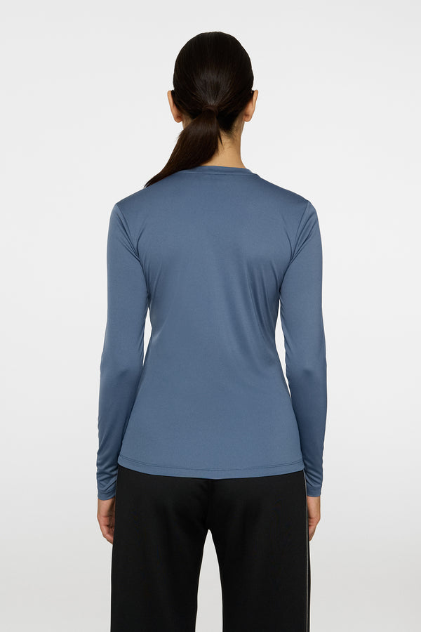 J.lindeberg Ada LS T Shirt Vintage Indigo