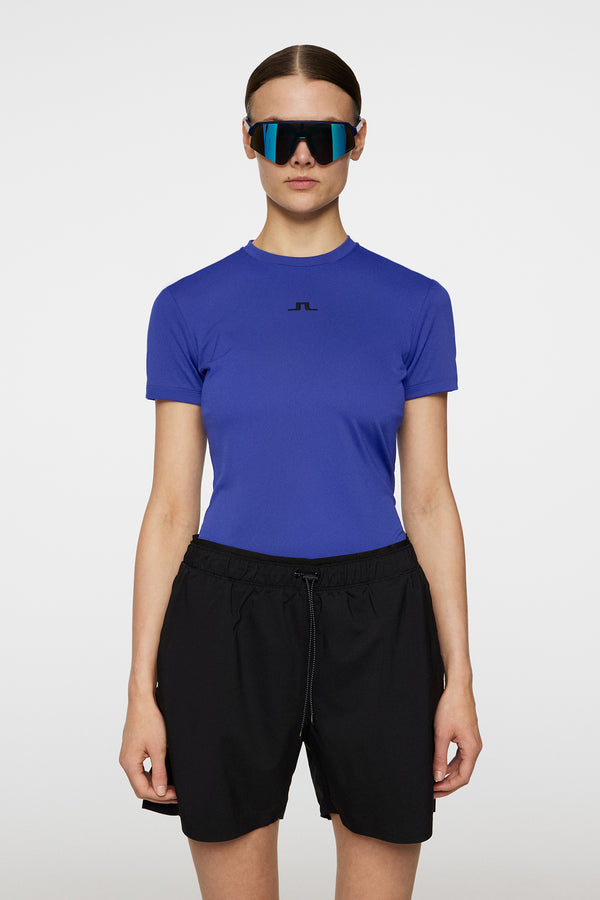 j.lindeberg Ada T shirt Clematis Blue