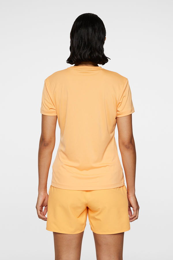 J.lindeberg Ada T Shirt Mock Orange