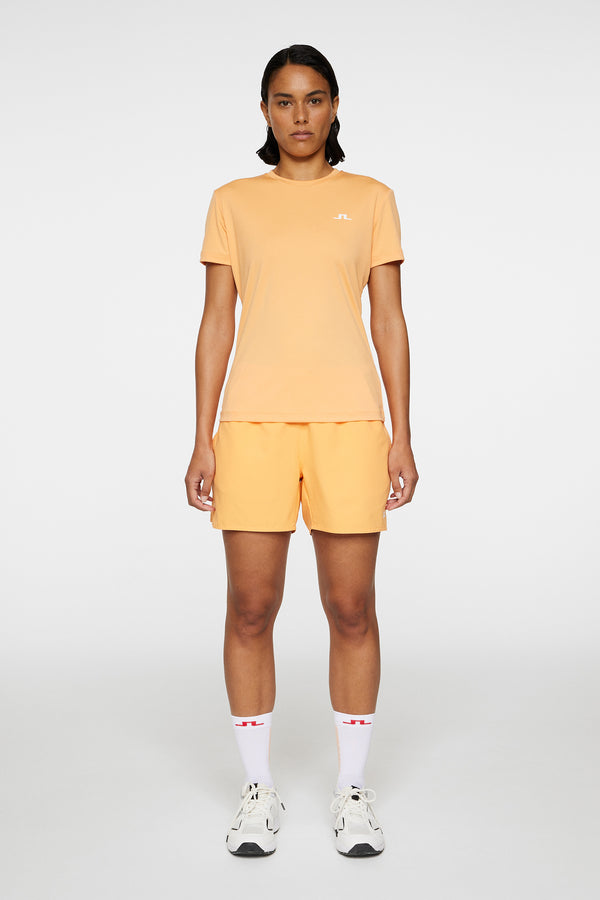 J.lindeberg Ada T Shirt Mock Orange