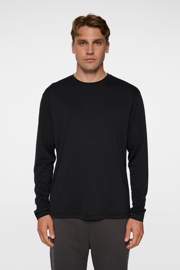 j.lindeberg Ade T shirt LS Black