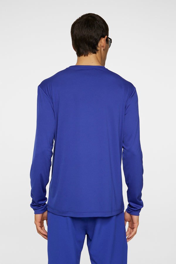 J.lindeberg Ade T Shirt LS Clematis Blue