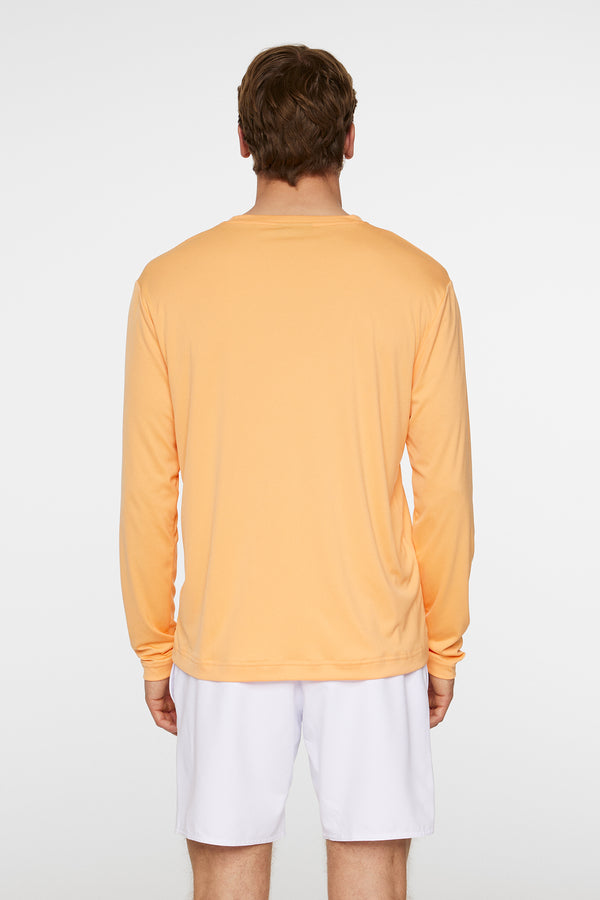 J.lindeberg Ade T Shirt LS Mock Orange