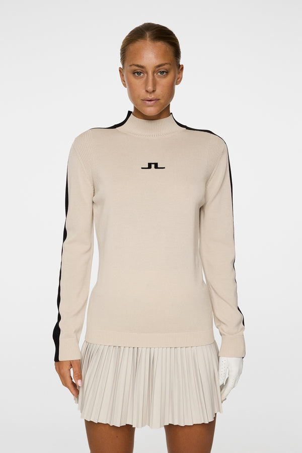 j.lindeberg Adeline Knitted Sweater Moonbeam
