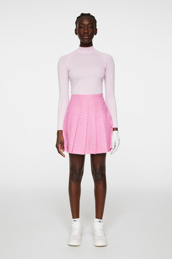 J.lindeberg Adina Print Skirt Tour Geo Pink S