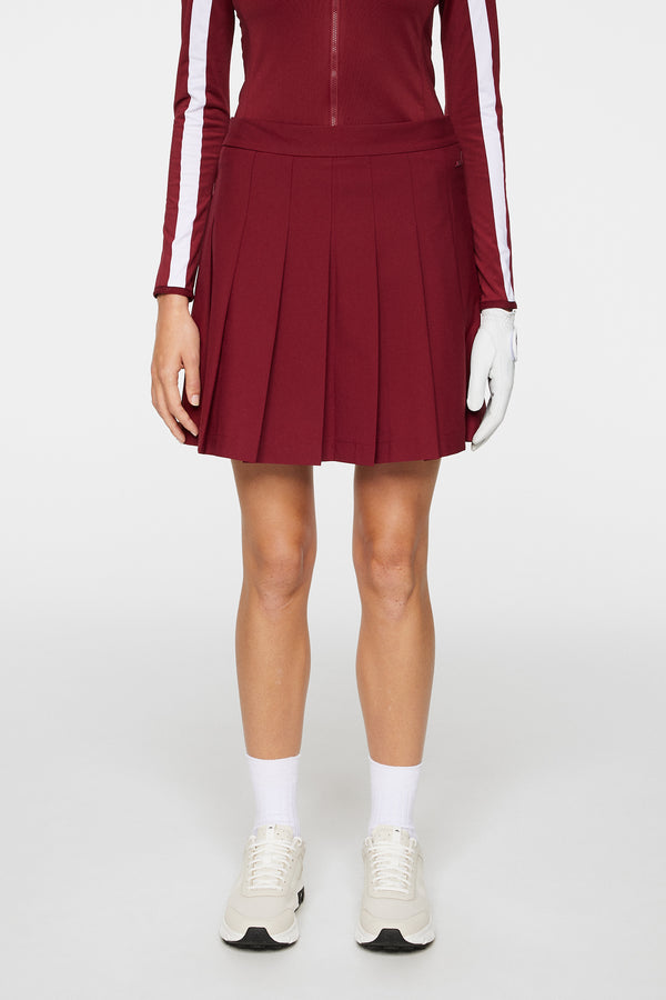 j.lindeberg Adina Skirt Cabernet
