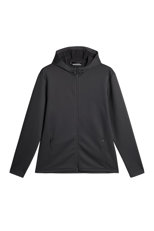 J.lindeberg Aerial Full Zip Hood Asphalt