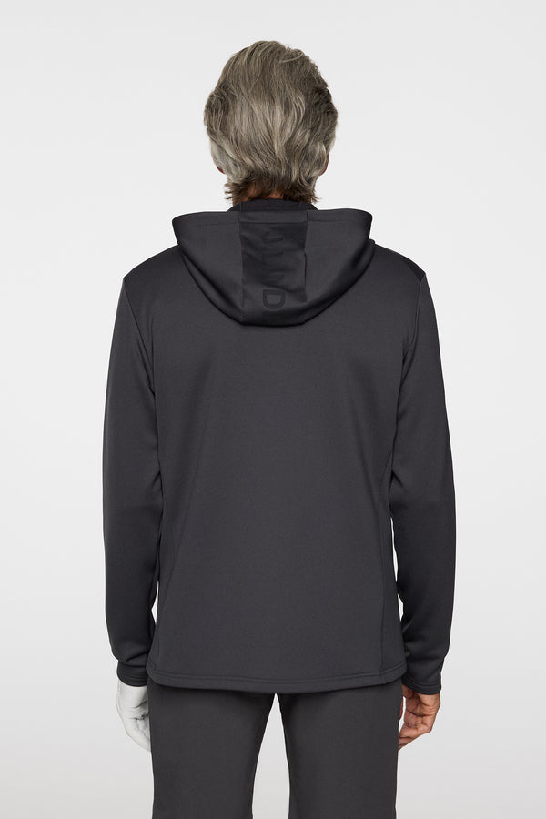 J.lindeberg Aerial Full Zip Hood Asphalt