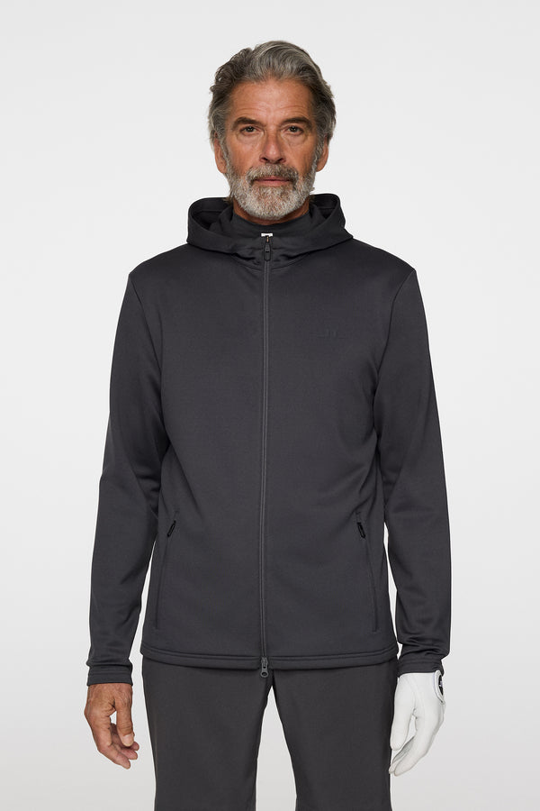 j.lindeberg Aerial Full Zip Hood Asphalt