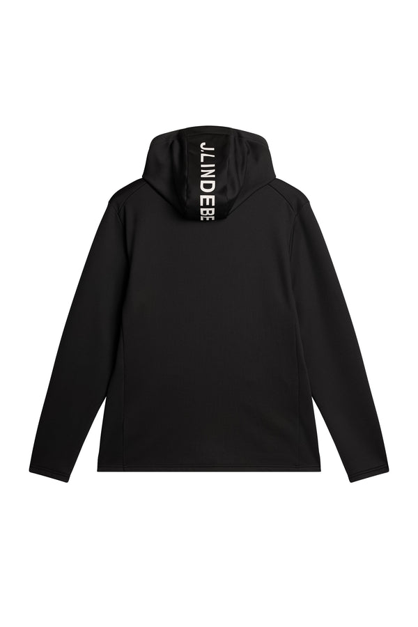 J.lindeberg Aerial Full Zip Hood Black