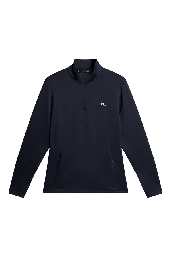 J.lindeberg Aerial Quarter Zip Mid Layer JL Navy