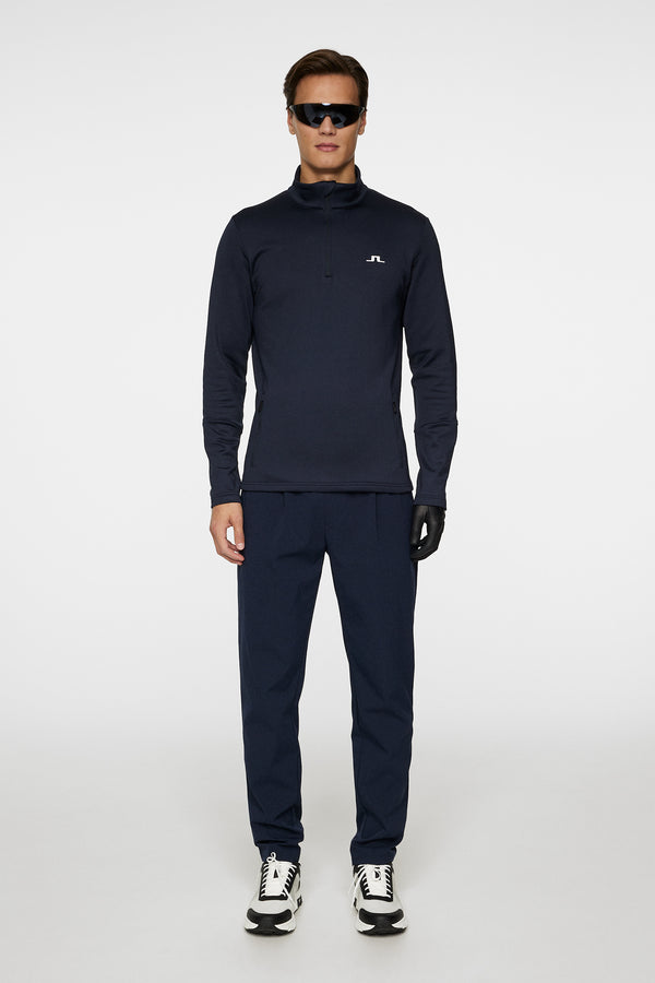 J.lindeberg Aerial Quarter Zip Mid Layer JL Navy