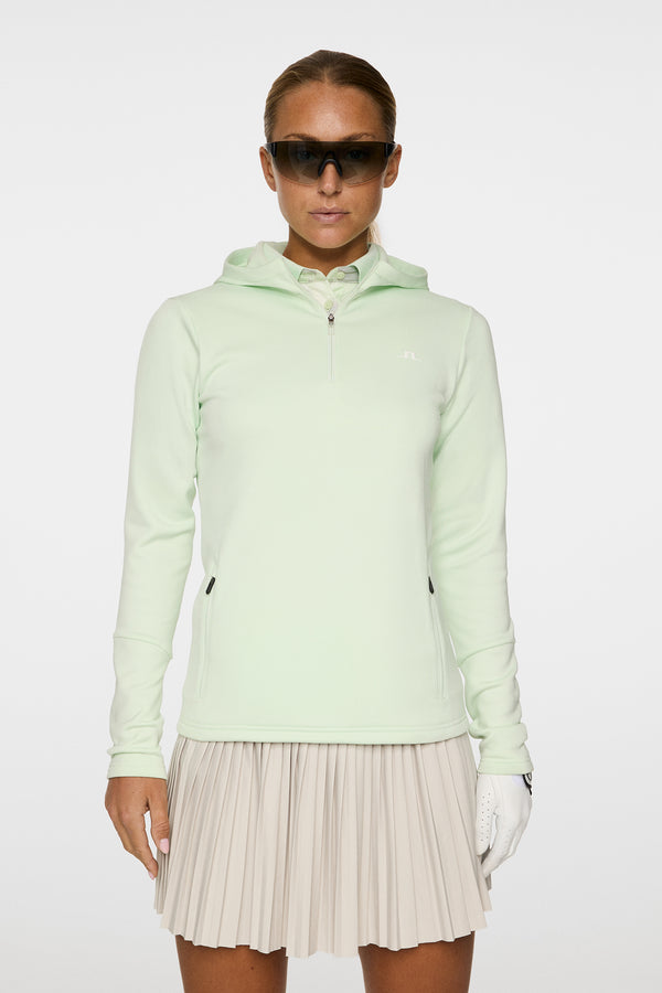 j.lindeberg Aerialle Quarter Zip Hood Ambrosia