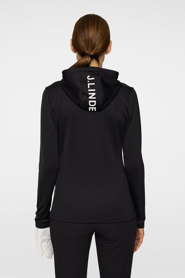 J.lindeberg Aerialle Zip Hood Black