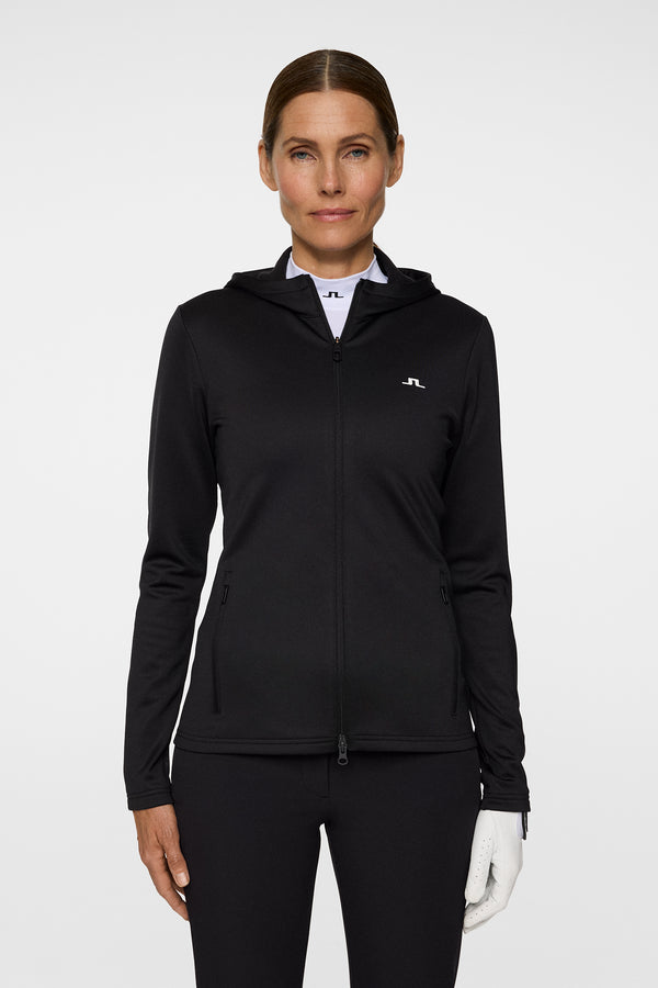 j.lindeberg Aerialle Zip Hood Black