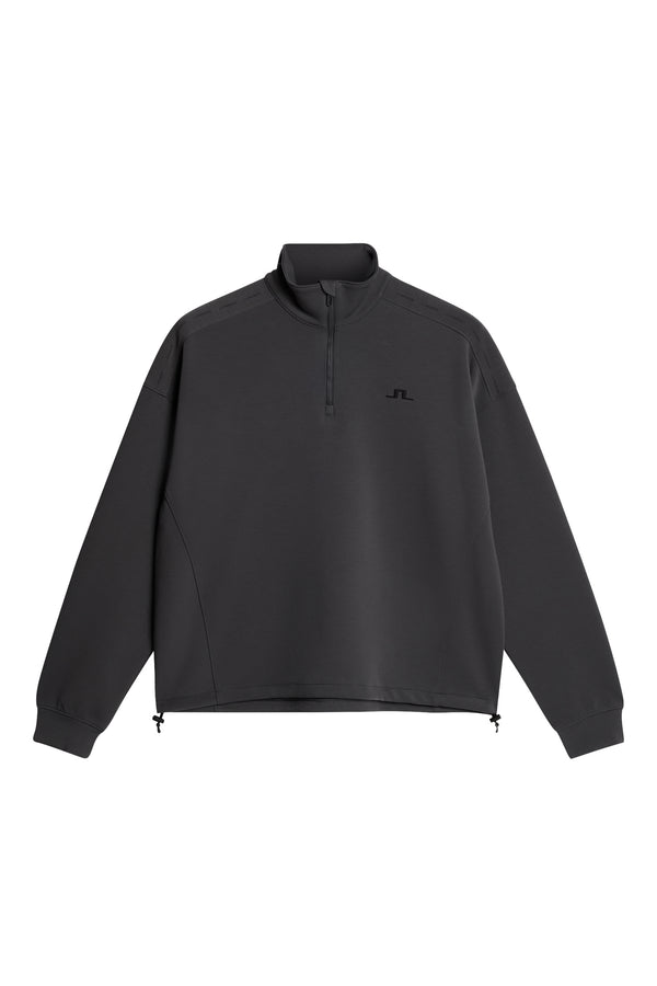 J.lindeberg Airy Zip Sweatshirt Asphalt