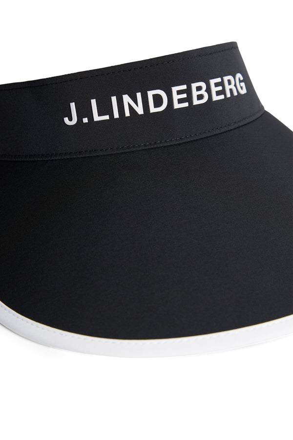 J.lindeberg Alba Big Visor Black