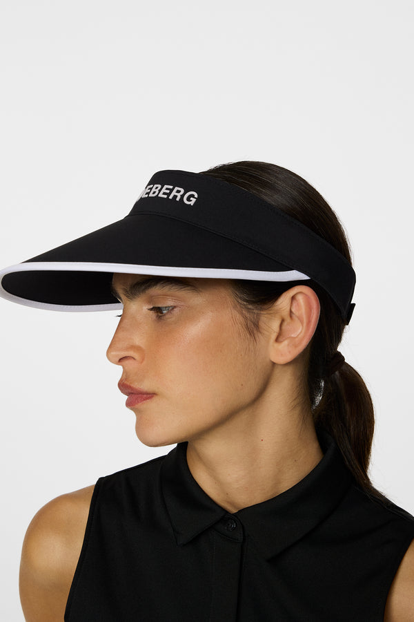 j.lindeberg Alba Big Visor Black