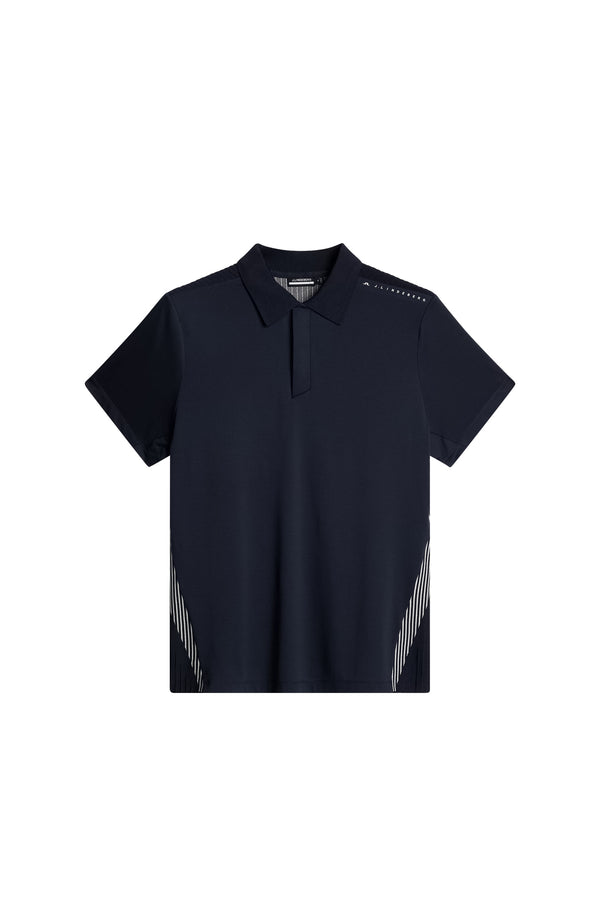 J.lindeberg Aleks Hybrid Knit Polo Shirt JL Navy