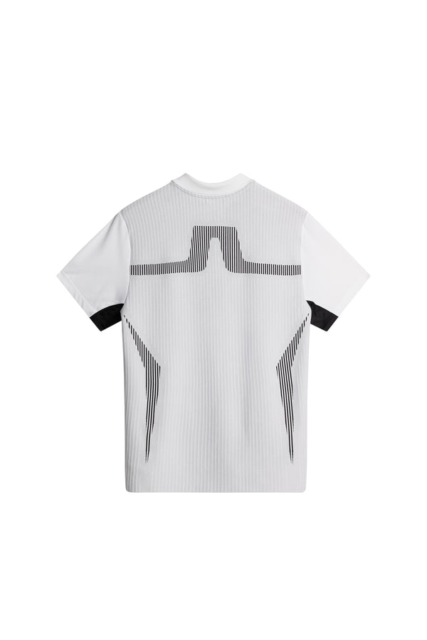 J.lindeberg Aleks Hybrid Knit Polo Shirt White
