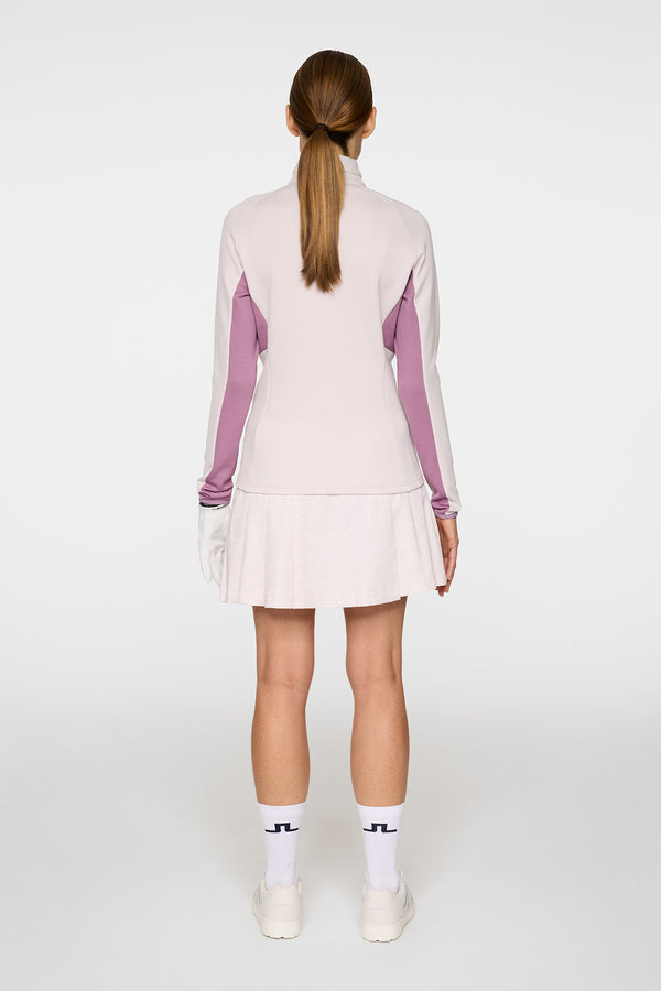 J.lindeberg Alesia Print Skirt Topo Grey Lilac L