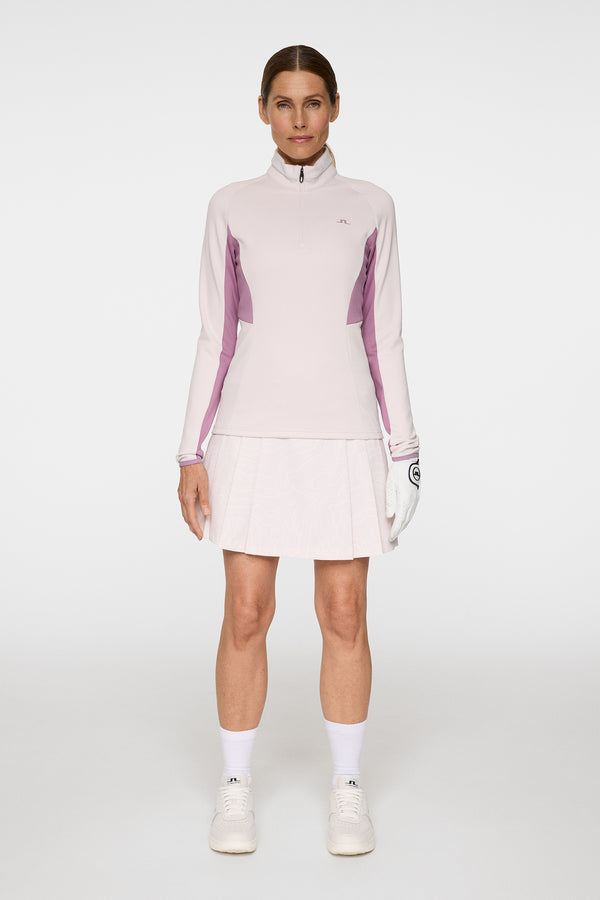 J.lindeberg Alesia Print Skirt Topo Grey Lilac L