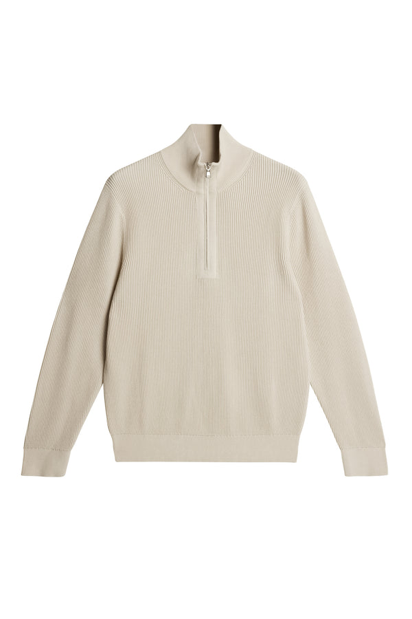 J.lindeberg Alex Half Zip Knitted Sweater Moonbeam