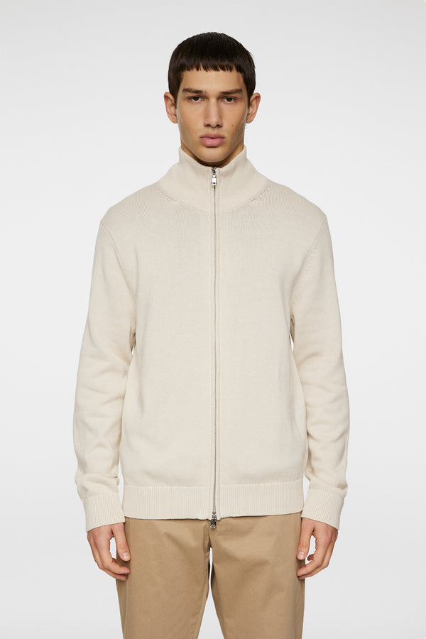 j.lindeberg Alexis Full Zip Cardigan Moonbeam