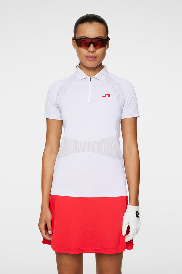 j.lindeberg Alizee Seamless Polo White