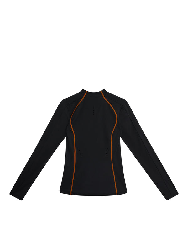 J.lindeberg Allien Long Sleeve Top Black