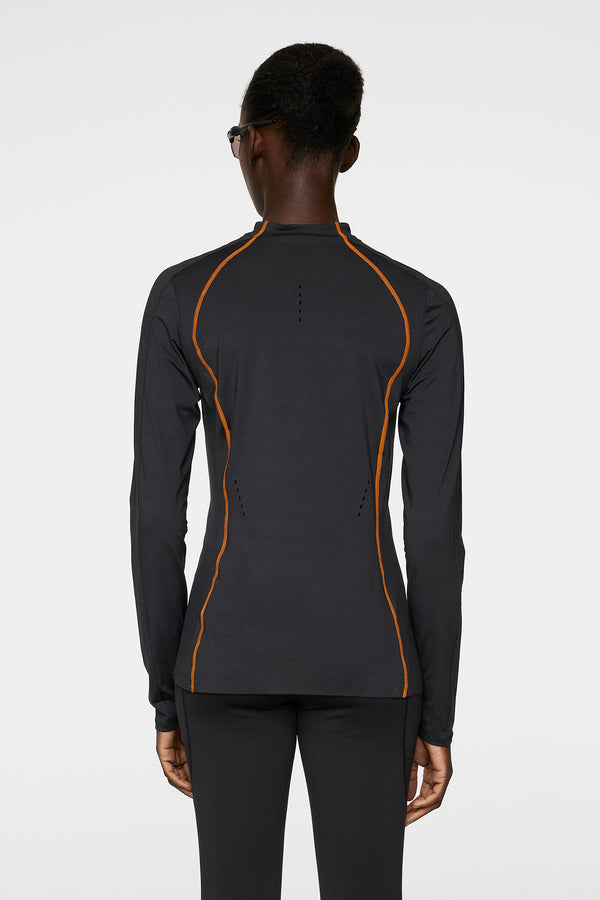 J.lindeberg Allien Long Sleeve Top Black