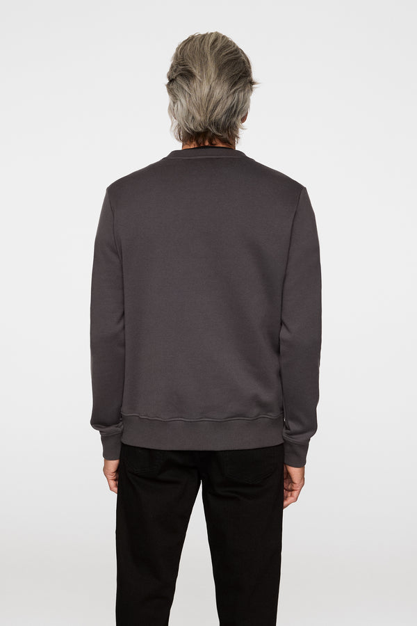 J.lindeberg Alpha Crew Neck Asphalt